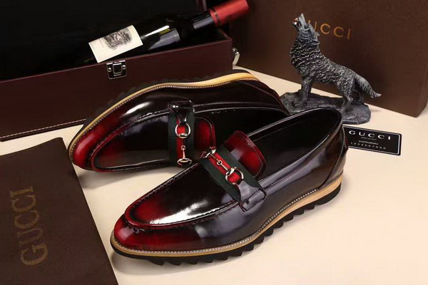 Gucci Business Men Shoes_063